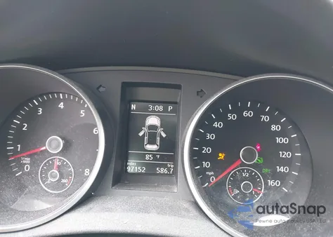 2012 Volkswagen Golf 2.5L 4-Door z USA, uszkodzony, nr VIN WVWDB7AJ1CW307609